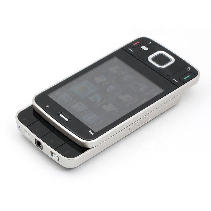 For N96 Slide Mobile Phones 3G GSM 16GB ROM WIFI GPS 5MP Camera Symbian one year warranty